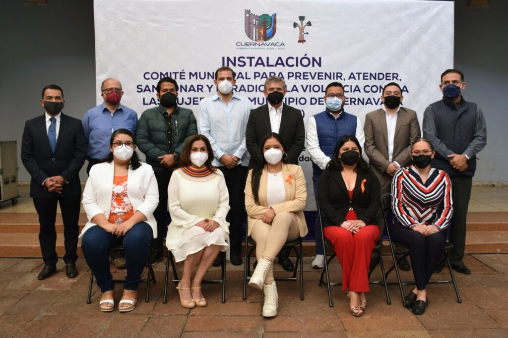 El Comité PASEMUN del Municipio de Cuernavaca se dedica a prevenir, atender, sancionar y erradicar la violencia contra las mujeres.