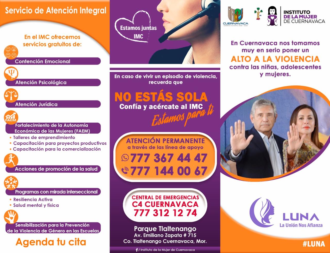 Alerta de Violencia - Instituto de la Mujer de Cuernavaca
