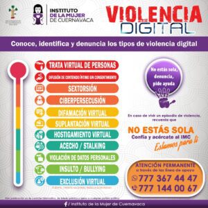 Violencia_digital - Instituto de la Mujer de Cuernavaca