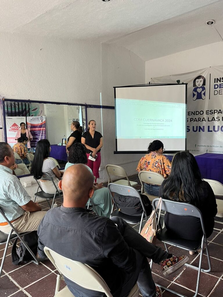 Grupo de Investigación Acción Participativa en el Instituto de la Mujer de Cuernavaca