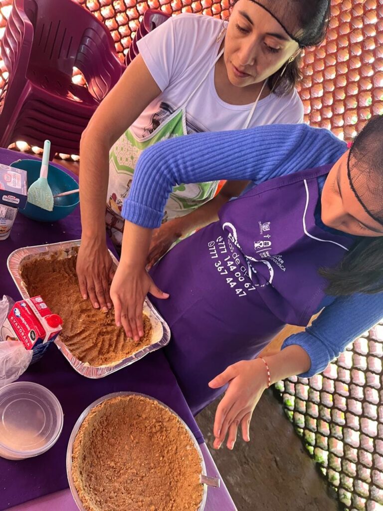 Taller de Gastronomía y Comercialización en el IMC