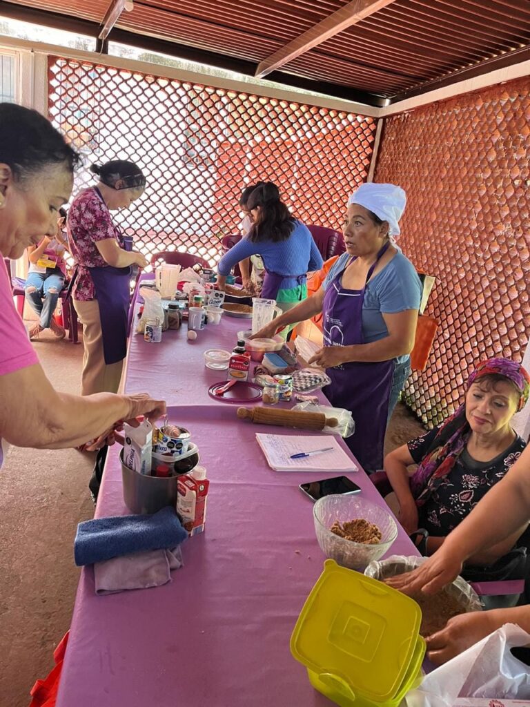 Taller de Gastronomía y Comercialización en el IMC