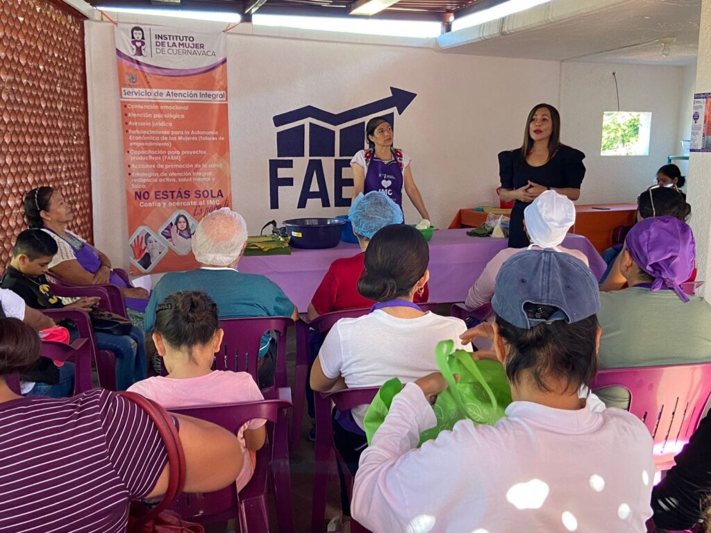 Taller de Elaboración de Tamales Oaxaqueños - Instituto de la Mujer de Cuernavaca