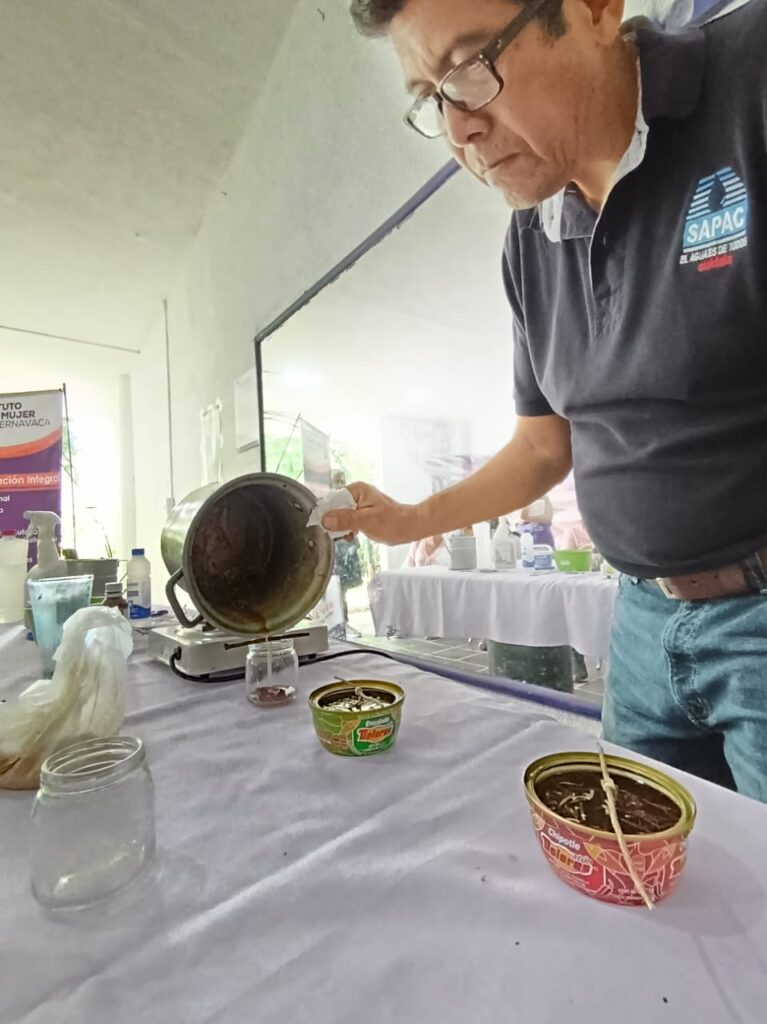 Taller de Velas Aromáticas Repelentes para Mosquitos - Instituto de la Mujer de Cuernavaca