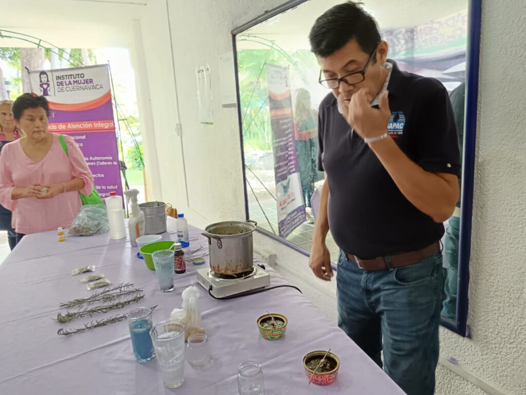 Taller de Velas Aromáticas Repelentes para Mosquitos - Instituto de la Mujer de Cuernavaca