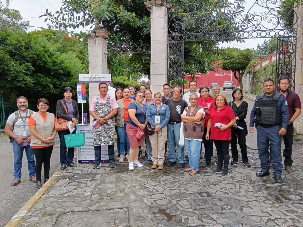 Marcha Exploratoria con Perspectiva de Género - Instituto de la Mujer de Cuernavaca