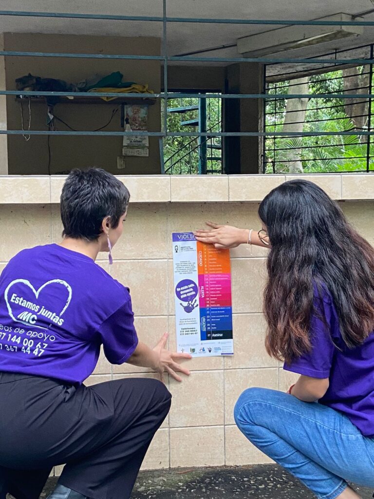 Marcha Exploratoria con Perspectiva de Género - Instituto de la Mujer de Cuernavaca