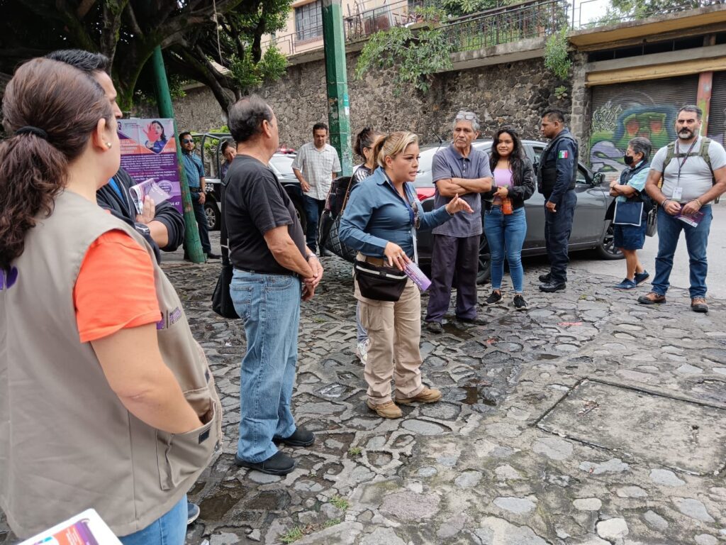 Marcha Exploratoria con Perspectiva de Género - Instituto de la Mujer de Cuernavaca