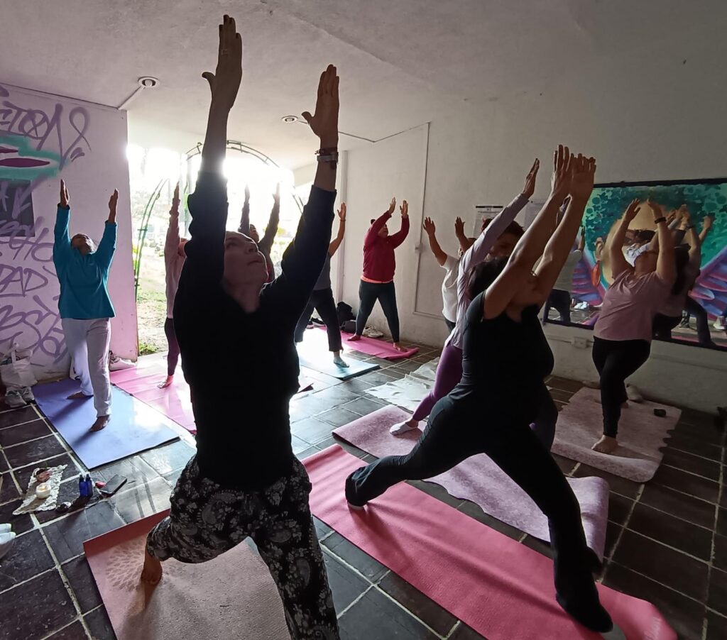 Yoga - Observándome el corazón- Instituto de la Mujer de Cuernavaca