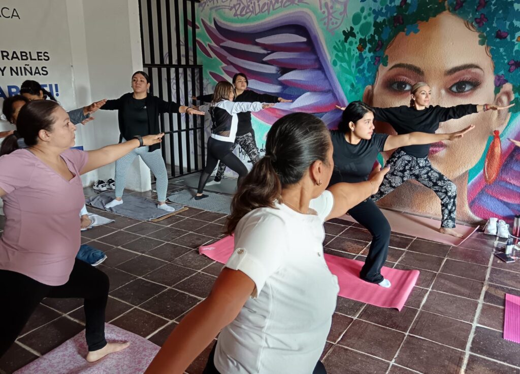 Yoga - Observándome el corazón- Instituto de la Mujer de Cuernavaca