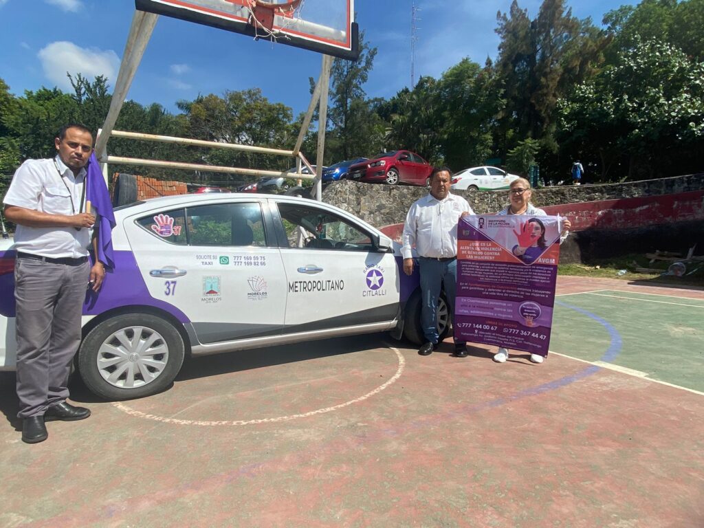 Segunda etapa del Programa de Taxi Seguro - Instituto de la Mujer de Cuernavaca