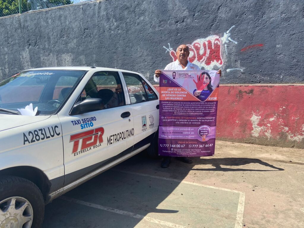 Segunda etapa del Programa de Taxi Seguro - Instituto de la Mujer de Cuernavaca