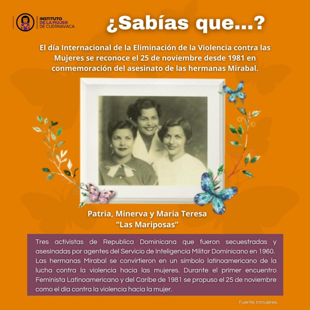 25 de Noviembre - Instituto de la Mujer de Cuernavaca