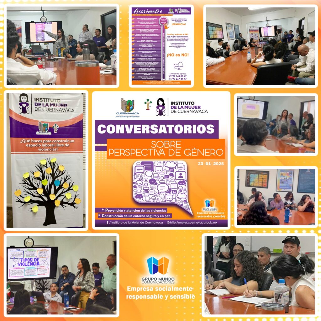 Conversatorios con perspectiva de género en empresas de Cuernavaca