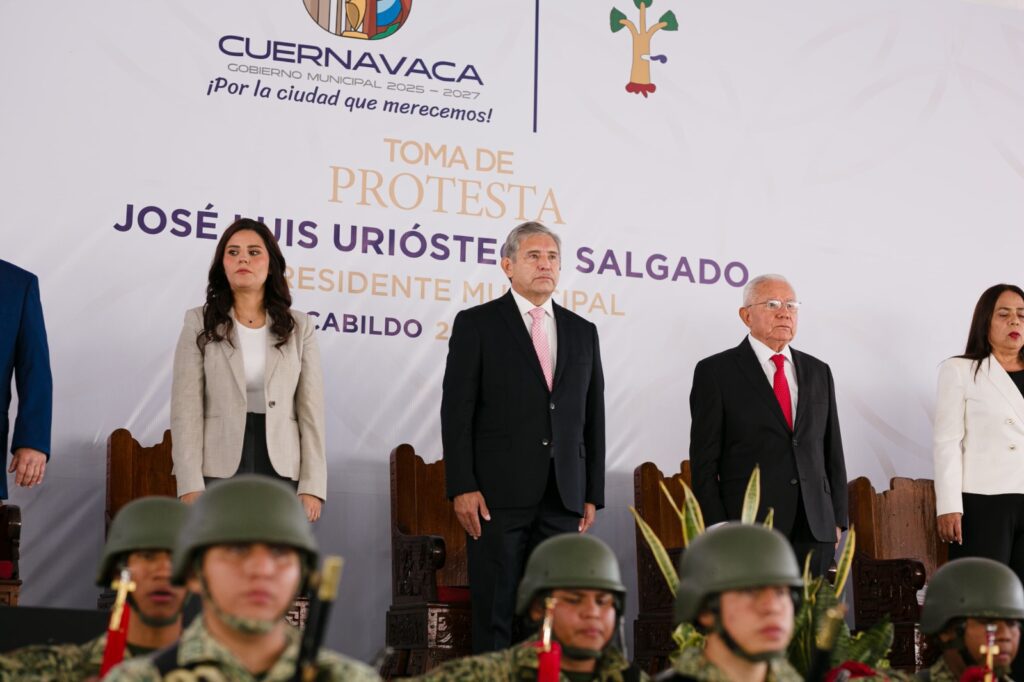 Toma de Protesta: José Luis Urióstegui Salgado y el Cabildo de Cuernavaca 2025-2027