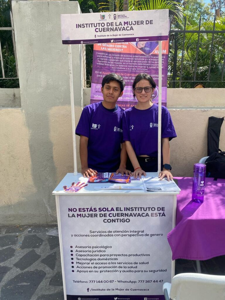 Módulo itinerante para emprendedoras - Instituto de la Mujer de Cuernavaca