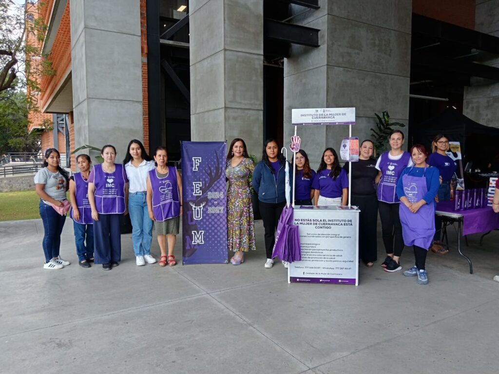 Cooperativa Violeta en la UAEM - Instituto de la Mujer de Cuernavaca