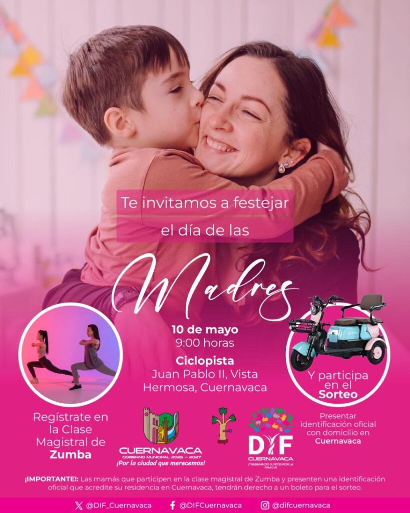Cuernavaca celebra a las madres con una mañana llena de energía y sorpresas