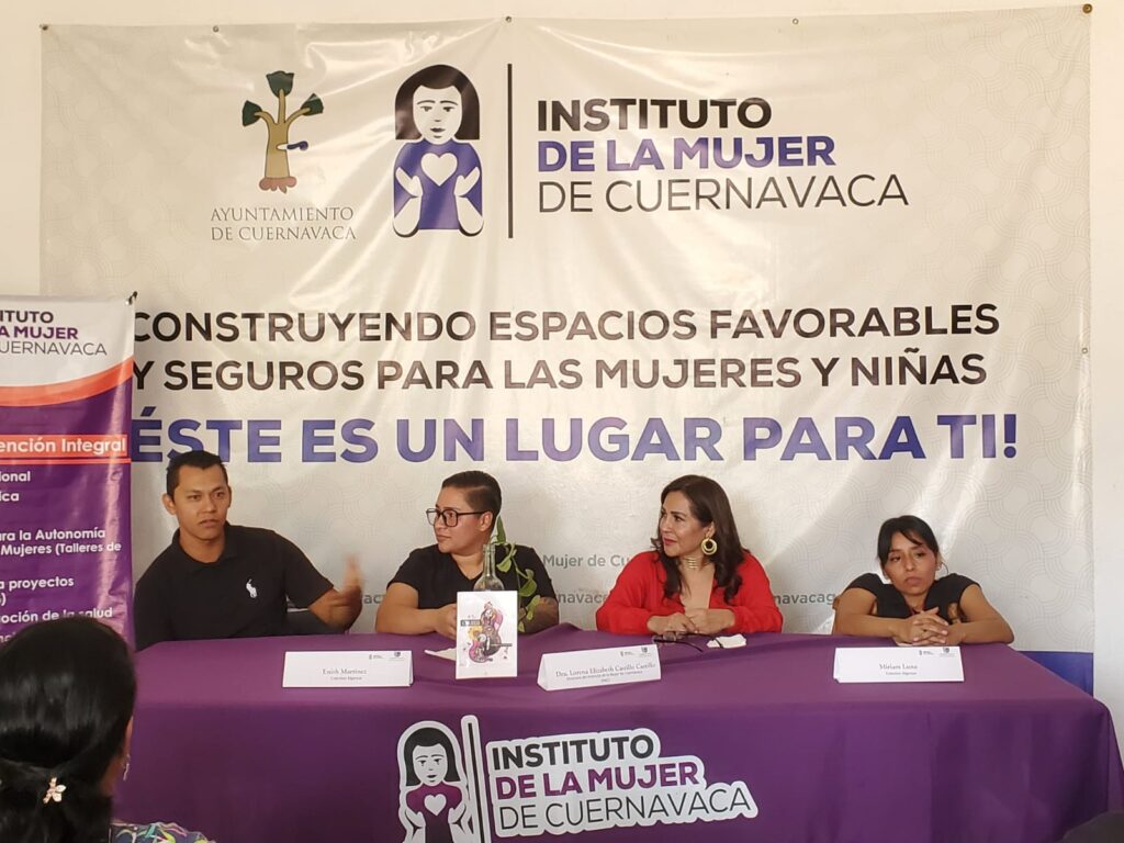 El Instituto de la Mujer de Cuernavaca conmemora el Día Internacional del Libro con la presentación de “OASIS: Escritos de Libertades”