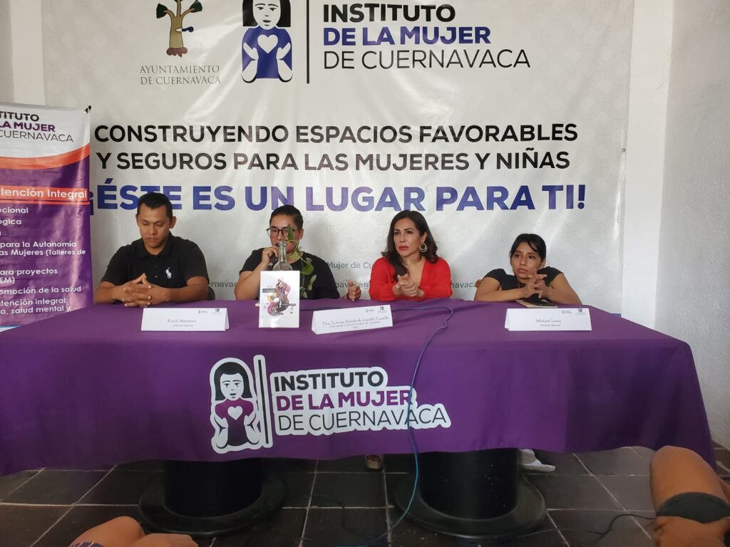 El Instituto de la Mujer de Cuernavaca conmemora el Día Internacional del Libro con la presentación de “OASIS: Escritos de Libertades”