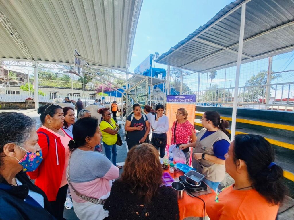 Jornada Naranja en Tlaltenango: Talleres, plática sobre prevención de violencia y Bazar Sororo para mujeres de la comunidad.