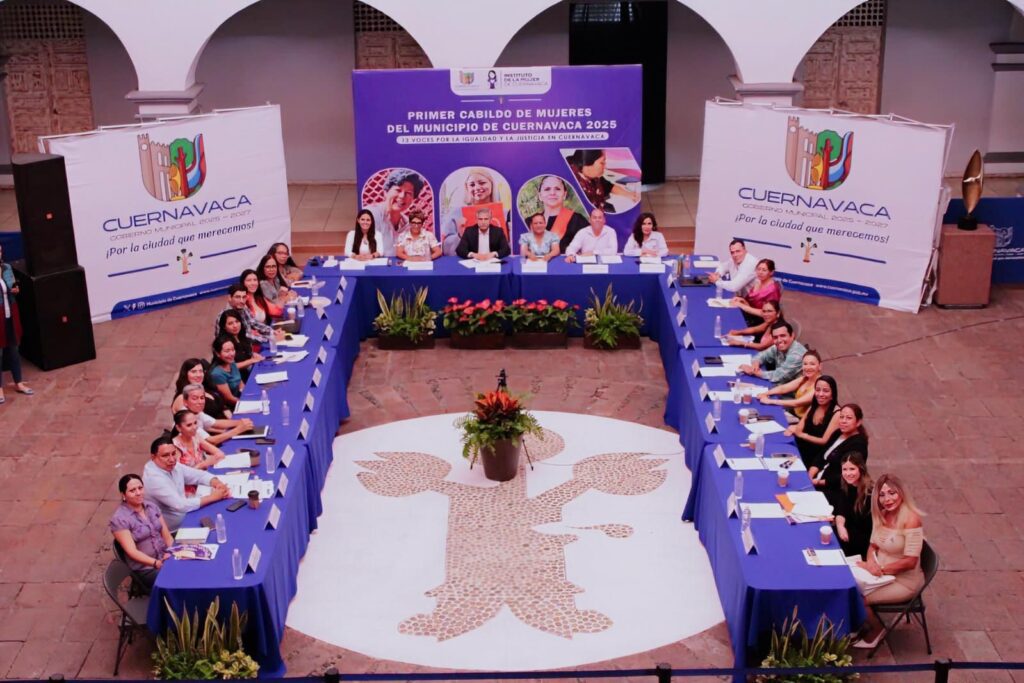 Mujeres de Cuernavaca participan en el Primer Cabildo de Mujeres 2025 con propuestas por la equidad y los derechos humanos.