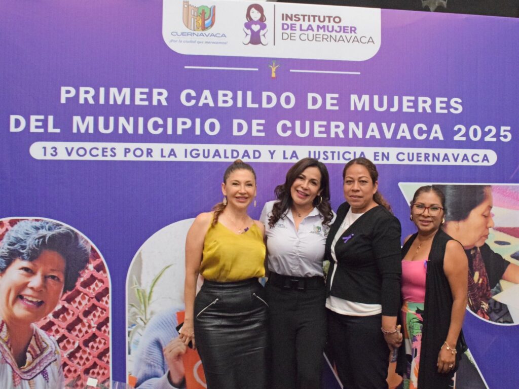 Mujeres de Cuernavaca participan en el Primer Cabildo de Mujeres 2025 con propuestas por la equidad y los derechos humanos.
