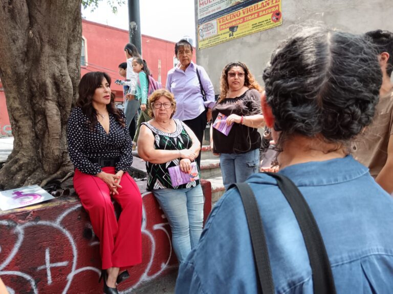 Vecinas, vecinos y comerciantes del centro de Cuernavaca se suman al Programa Puntos Violeta. Instituto de la Mujer de Cuernavaca💜