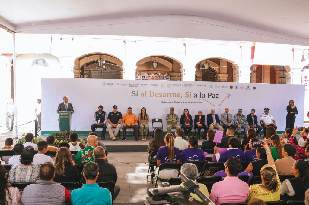IMC se suma a la campaña “Sí al desarme, sí a la paz”