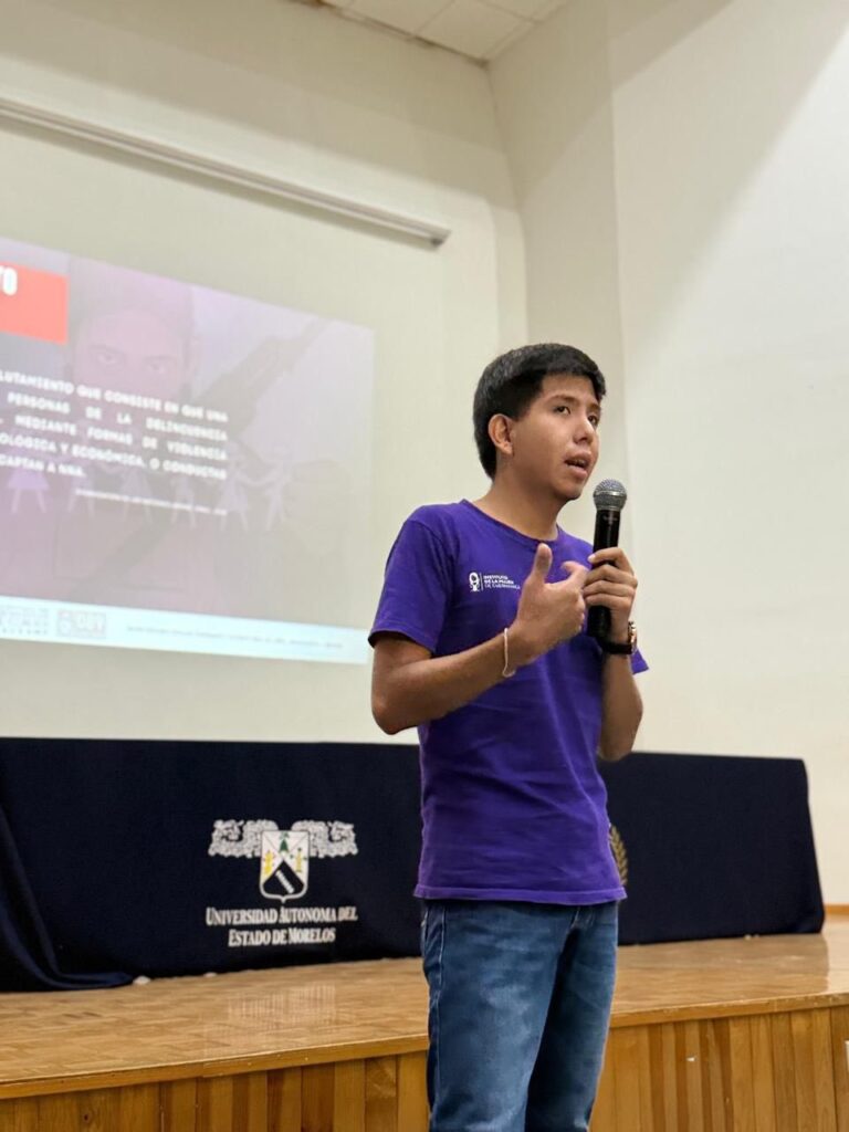 IMC impulsa la ponencia “Libres e Iguales, un Alto a la Trata de Personas” en la UAEM