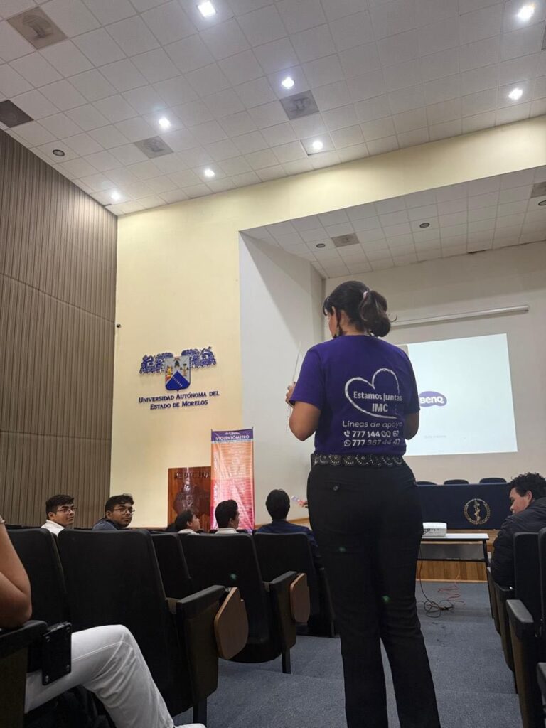 IMC impulsa la ponencia “Libres e Iguales, un Alto a la Trata de Personas” en la UAEM