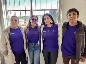 Equipo del IMC durante la capacitación en Atención a Víctimas de Violencia por Razones de Género en Huitzilac.