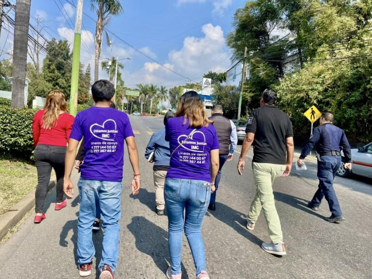 El IMC participó en la Jornada por la Paz “Es Tiempo de Mujeres” en el COBAEM plantel 01