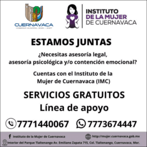 Estamos juntas - Instituto de la Mujer de Cuernavaca (IMC)