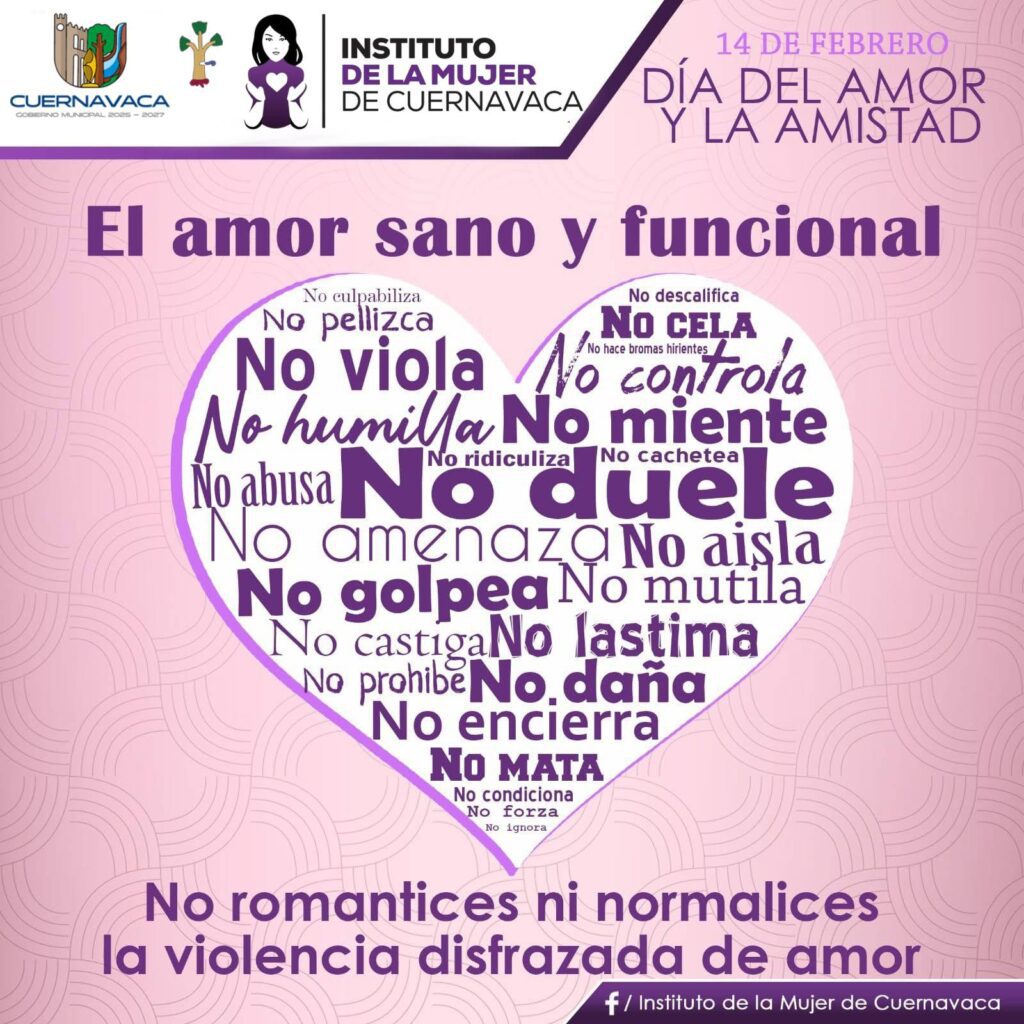 ampaña del IMC que fomenta relaciones sanas y la prevención de la violencia en parejas jóvenes.