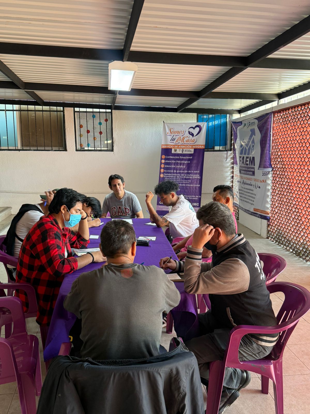 Especialistas facilitan el taller “Masculinidades Conscientes”, impulsado por el Instituto de la Mujer de Cuernavaca