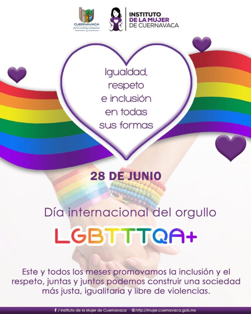 El IMC conmemora el Día Internacional del Orgullo LGBTTTQA+, reafirmando su compromiso con la inclusión, la igualdad y el respeto a los derechos humanos.
