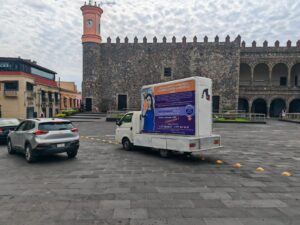 Acciones de difusión realizadas por el IMC para informar a la ciudadanía sobre la Alerta de Violencia de Género y los servicios de atención disponibles para las mujeres.