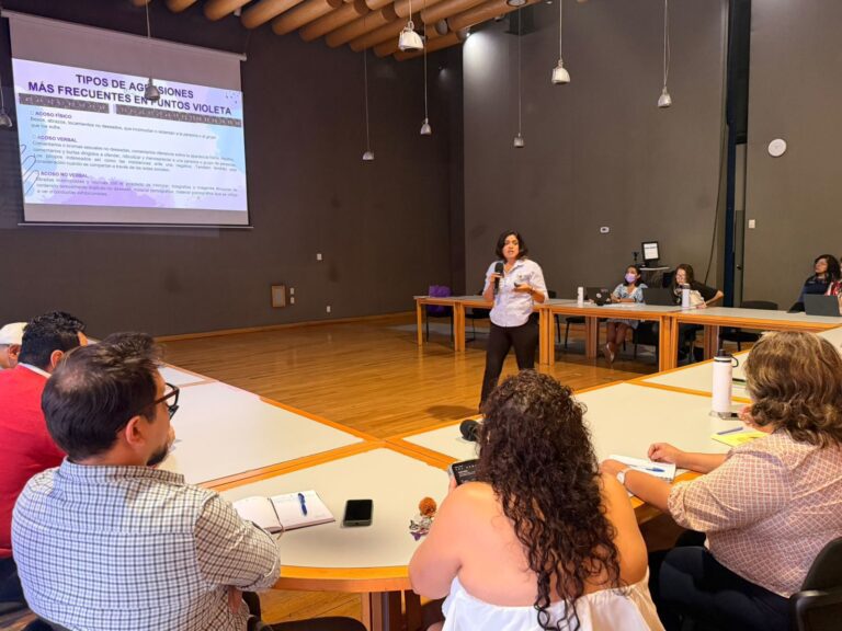 El Instituto Nacional de Salud Pública (INSP) se integra a la red de Puntos Violeta del Instituto de la Mujer de Cuernavaca (IMC)