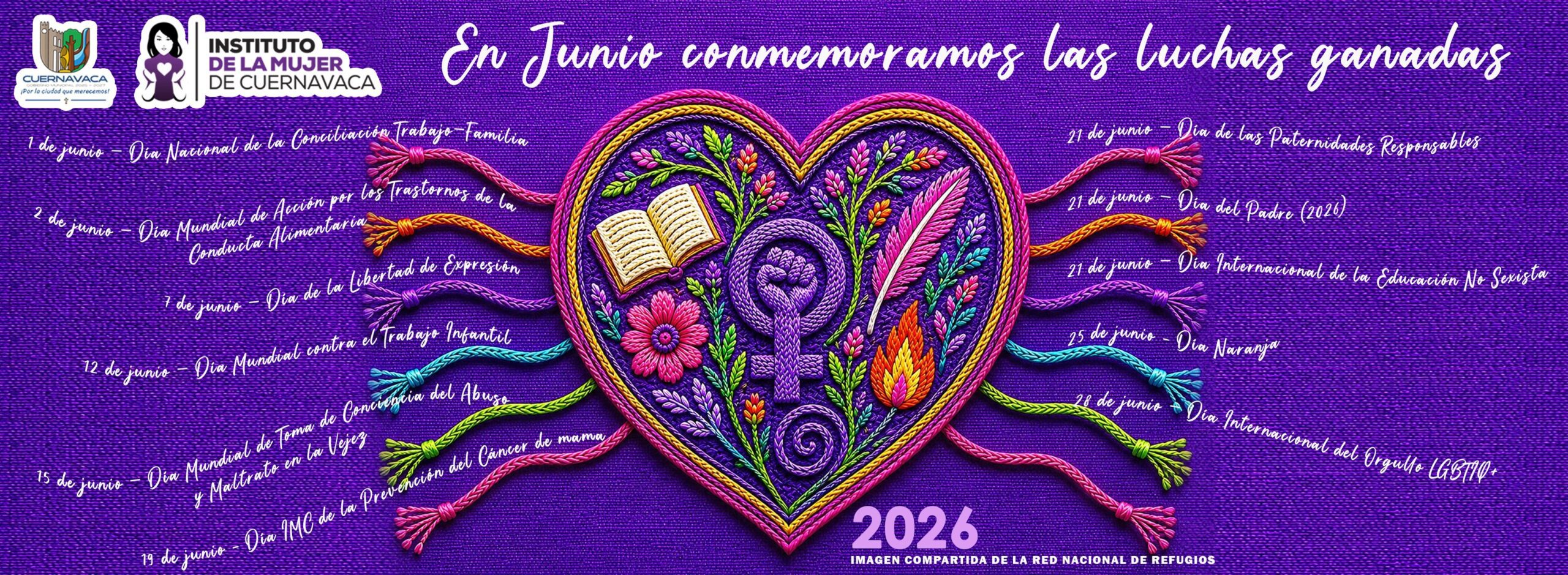 Junio en el IMC: Conmemoramos las luchas ganadas y seguimos construyendo igualdad