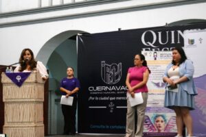 Mujeres servidoras públicas y asistentes participan en la Conferencia Magistral “Poder Personal como Servidora Pública”, organizada por el IMC para fortalecer el liderazgo y la participación de las mujeres.