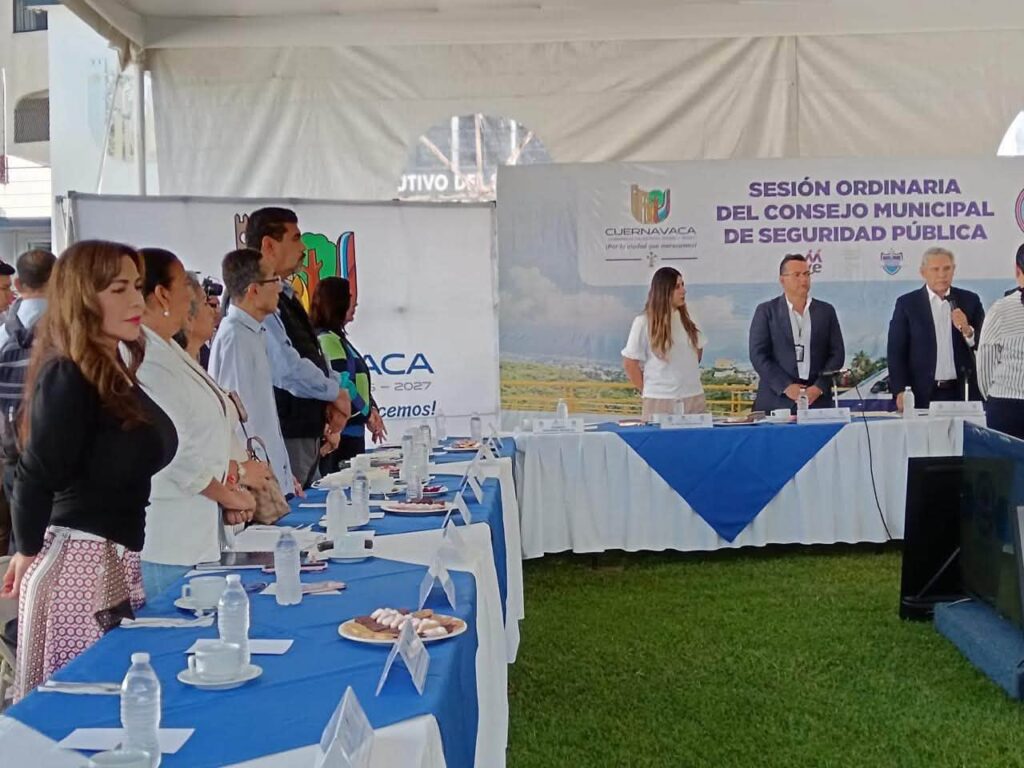La directora del IMC, Lorena Elizabeth Castillo Castillo, participa en la Sexta Sesión del Consejo Municipal de Seguridad Pública y presenta resultados de las acciones realizadas por el Instituto.