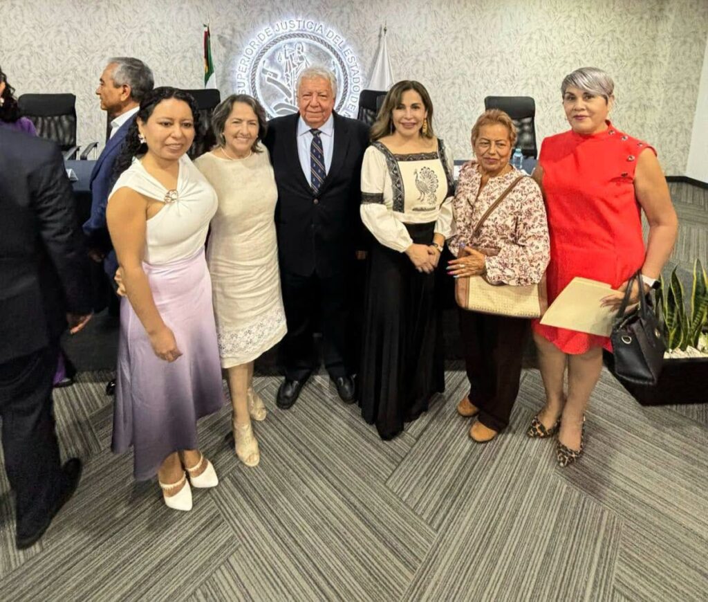 La directora general del IMC, Dra. Lorena Elizabeth Castillo Castillo, durante la firma del convenio entre el Poder Judicial y la Fiscalía General de Morelos.