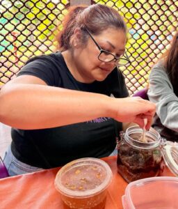 taller de elaboración de exfoliante de café - agosto -4