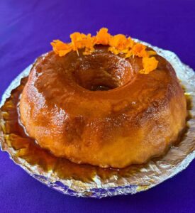 Participantes del FAEM aprenden a elaborar flan de cempasúchil - IMC